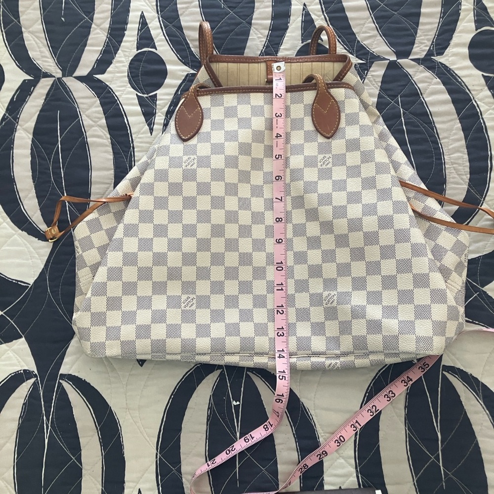 Authentic Louis Vuitton Neverfull GM Damier azur vintage 2012 - Picture 9 of 10